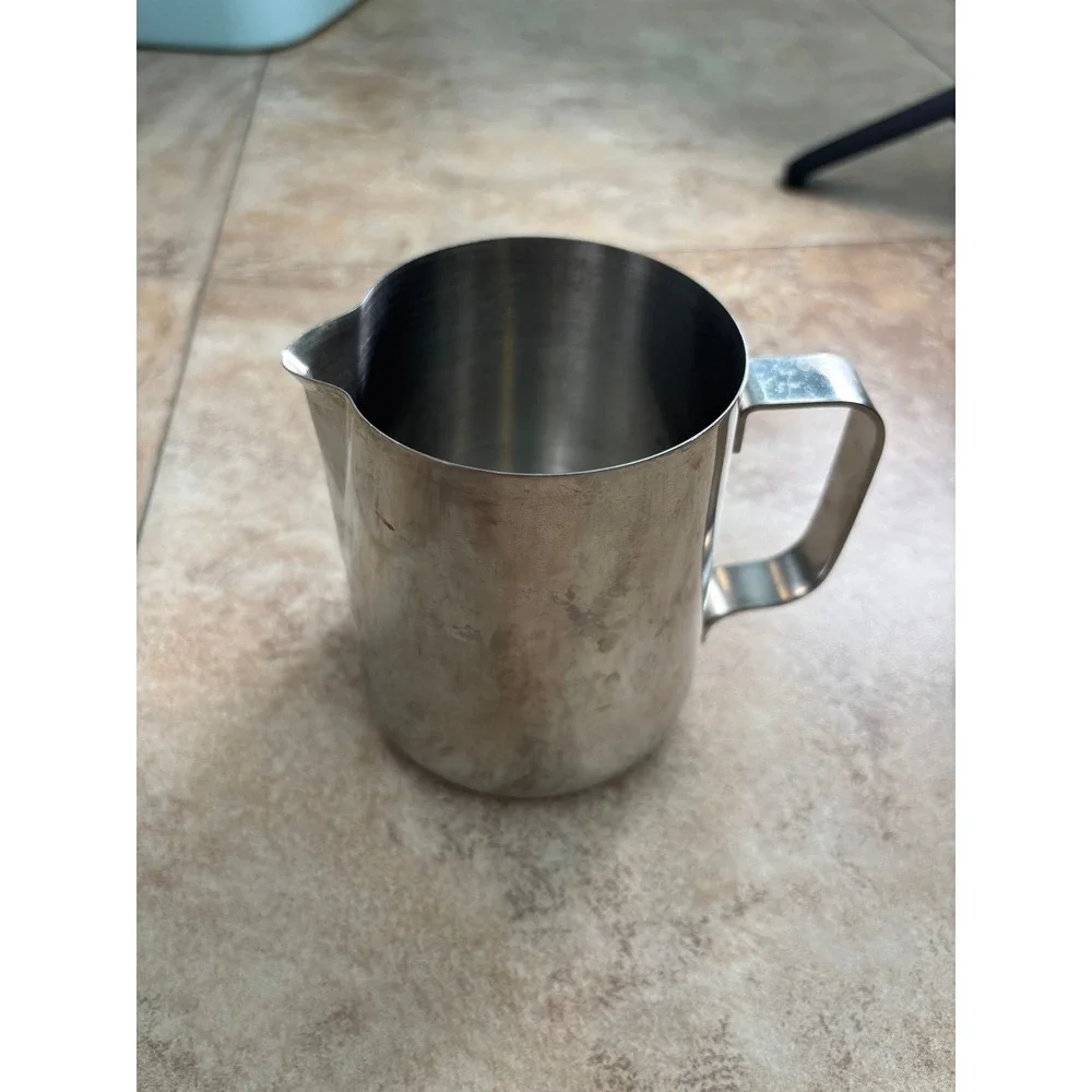 Stainless Steel Milk Frothing Pitcher Espresso Latte Art Steaming Cup 4.5 inch